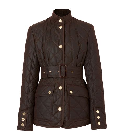 burberry wax jacket ladies|Burberry women quilted jacket.